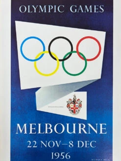 Canon Olympic Commemorative Series 1984 - Poster 1956 Melbourne
