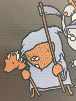 Four Fuzzy Horsemen - 2007 Mike Budai Artist Proof -Soldout Posters image 955f8dfe 9f4b 4bcc 8006 e7d275f0c9ef