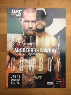 UFC 246 - 2020 Poster Connor McGregor Vs Cowboy -Soldout Posters image 97a70896 008d 4a99 86f1 84b9cb90ba31