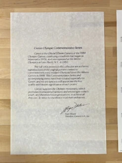 Canon Olympic Commemorative Series 1984 - Poster 1964 Tokyo -Soldout Posters image a21ee414 1a5d 473d 846e 50efb7fe924e