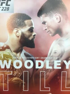 UFC 228 2018 Poster Woodley Vs Till And Montano Vs Shevchenko -Soldout Posters image a2ac7388 9ca4 42f0 8e08 a1eadf63ed2b