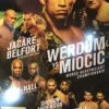 UFC 198 Poster Werdum Vs. Miocic, Belfort, Silva, Shogun, Anderson