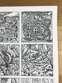 Sentient Factory Line Art - 2016 David Welker Poster, New York, Art -Soldout Posters image a510c92d c30e 46eb acc3 6eb43fa36127