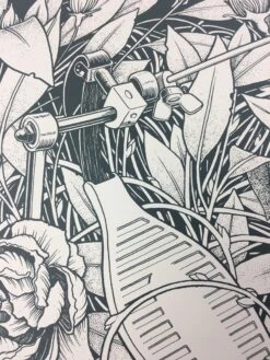 Reclaim, Erode - 2015 Justin Santora Poster Art Print Line Variant -Soldout Posters image a51fba6c f181 4bbb 8c7e 4a6c053a7af3