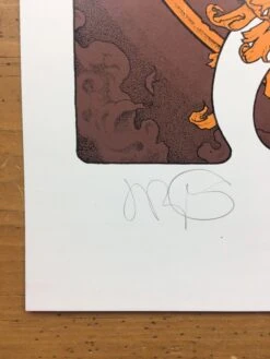 Pig Lady - 2008 John Dyer Baizley Poster Orange -Soldout Posters image a99d5d6e e856 49cd b685 d4c1ed27875d