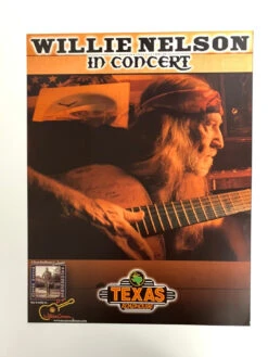 Willie Nelson - Texas Roadhouse Promo Poster Nacogdoches, TX -Soldout Posters image aa5f4401 89f5 40dc bbe9 c00bec34b0ec