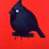 Fat Bird - 2022 Mike Mitchell Poster Cardinal II (Red Variant) -Soldout Posters image ab765ef8 5e58 406d a0d8 d9e0064cc2b9