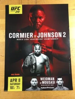 UFC 210 Cormier Vs Johnson 2 Poster -Soldout Posters image ad57c64f bb96 418b 8fce dcec05f23aa9