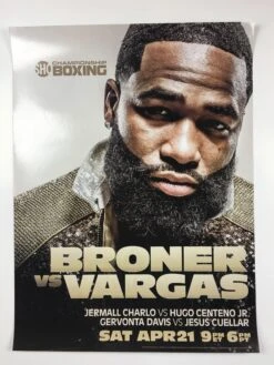 Championship Boxing - 2018 Broner Vs Vargas Poster -Soldout Posters image b022a772 92e0 4934 ba96 ecb19ec443b2
