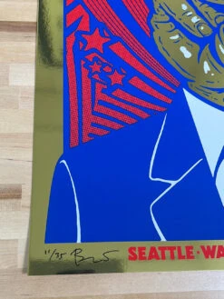 The Who - 2022 Ames Brothers Poster GOLD FOIL Seattle, WA AP 13 The Who - 2022 Ames Brothers Poster GOLD FOIL Seattle, WA AP -Soldout Posters image b09778f7 5126 431b 8b06 5938b8147d92
