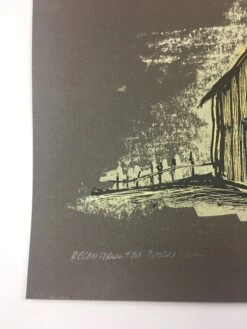 Reconstructed Barn Owl - 2013 Dan Grzeca Poster Art Print Charcoal Brown -Soldout Posters image b2fcfd0f 0aa9 4303 a6fb 606d18c442cb