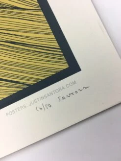 A Scorched Earth In His Wake - 2016 Justin Santora Poster Art Print -Soldout Posters image be8b6e73 b366 41ce 9536 eaf63a0b717a