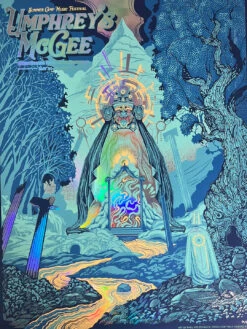 Umphrey's McGee - 2019 Half Hazard Press Poster Chillicothe, IL FOIL