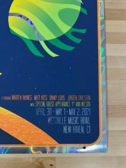 Gov't Mule - 2021 Mike Tallman Poster New Haven, CT FOIL -Soldout Posters image bf51299d 6ec4 45cd a23f c9980d27ebf2