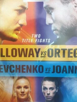 UFC 231 2018 Poster Holloway Vs Ortega & Shevchenko Vs Joanna -Soldout Posters image bf87ff65 340e 461a 82c5 f68a675fea69