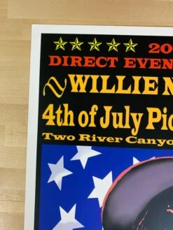 Willie Nelson - 2003 Poster Spicewood, Texas Two River Canyon -Soldout Posters image bfa9668c 8e6b 4026 b11c 5ff0f0ead958