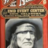 Willie Nelson - 2016 Mattole River Studios Poster Enid, OK -Soldout Posters image c0043023 7a7d 446d b13b 43ee13fa7da7
