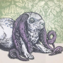 Buntacles - 2011 Phineas Jones Poster Art Print Bunny