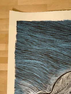 Ash - 2009 Dan Grzeca Poster Art Print Blue/Silver -Soldout Posters image c5b0a185 a2f8 4212 9249 9e3160a28102