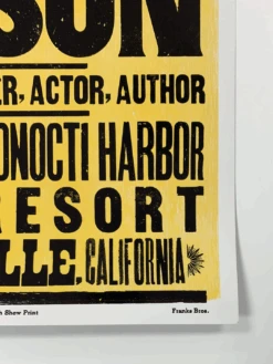 Willie Nelson - 2005 Hatch Show Print 4/28 Poster Kelseyville, CA Konocti Harbor -Soldout Posters image c6c4b269 7607 4dd1 a696 5bb2f90ca847