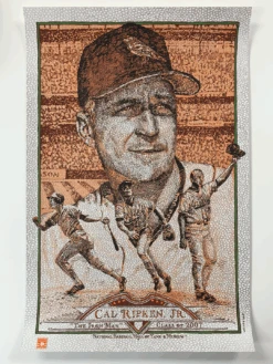 Cal Ripken - 2015 David Welker Poster FugScreens Studios Variant -Soldout Posters image c754c30c 601b 49d0 83ec 2b837f27f42d