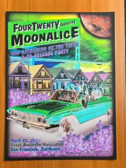 Moonalice - 2022 Darrin Brenner Poster San Francisco, CA M1267 -Soldout Posters image c7c2950c f1b6 4fbb a016 88e7997ef267