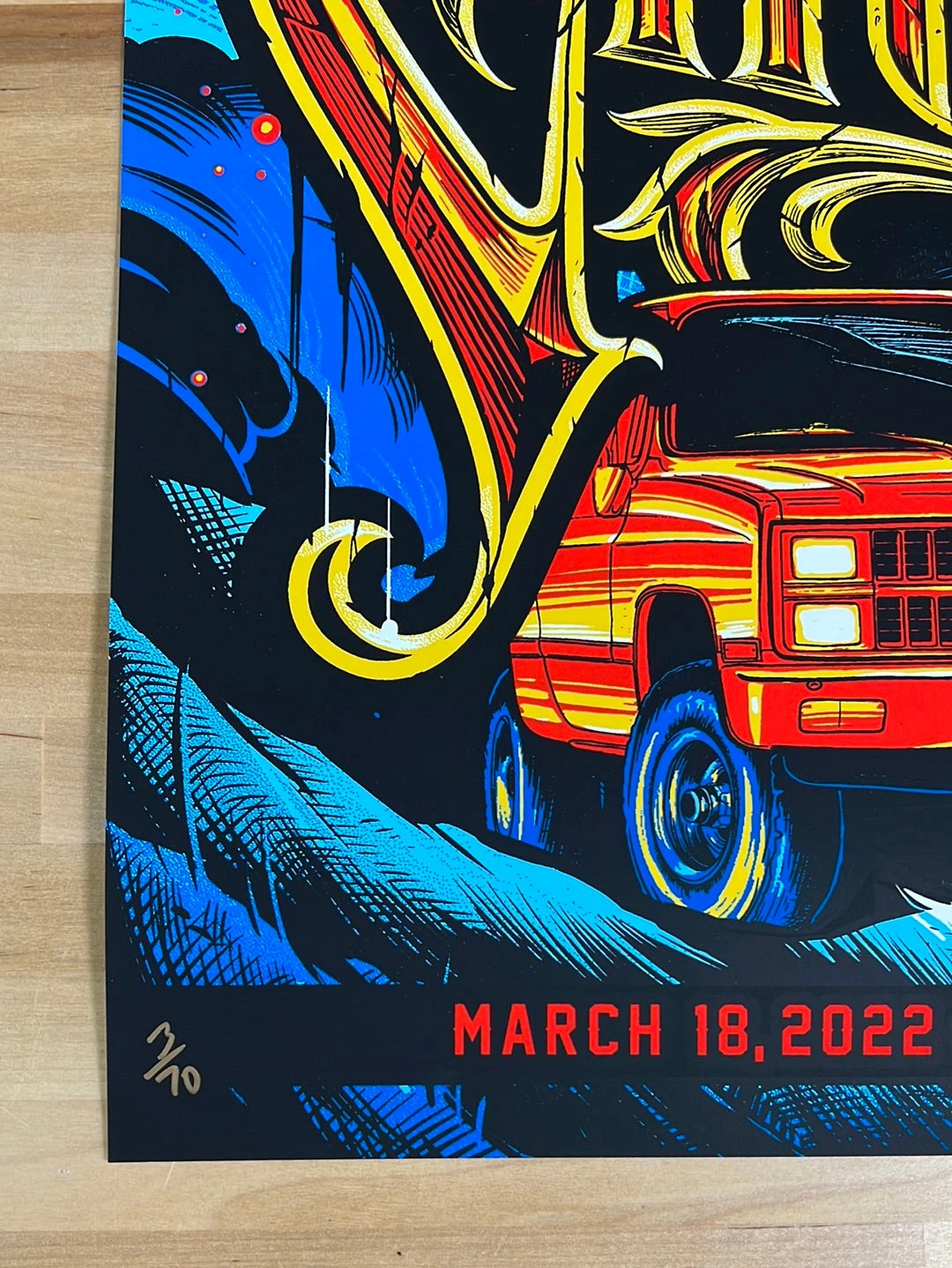 Eric Church - 2022 Maxx242 Poster Green Bay, WI 3/18 8 Eric Church - 2022 Maxx242 Poster Green Bay, WI 3/18 - Image 6