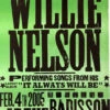 Willie Nelson - 2005 Hatch Show Print 2/4 Poster Jacksonville, FL -Soldout Posters image caf4219a d320 40b6 bf94 d10a563d08b1