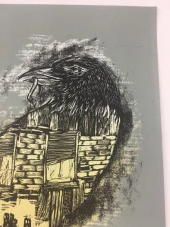 Urban Corvus - 2009 Dan Grzeca Poster Art Print Asphalt Grey -Soldout Posters image cb786972 318a 4860 b485 e0e86ee660cf