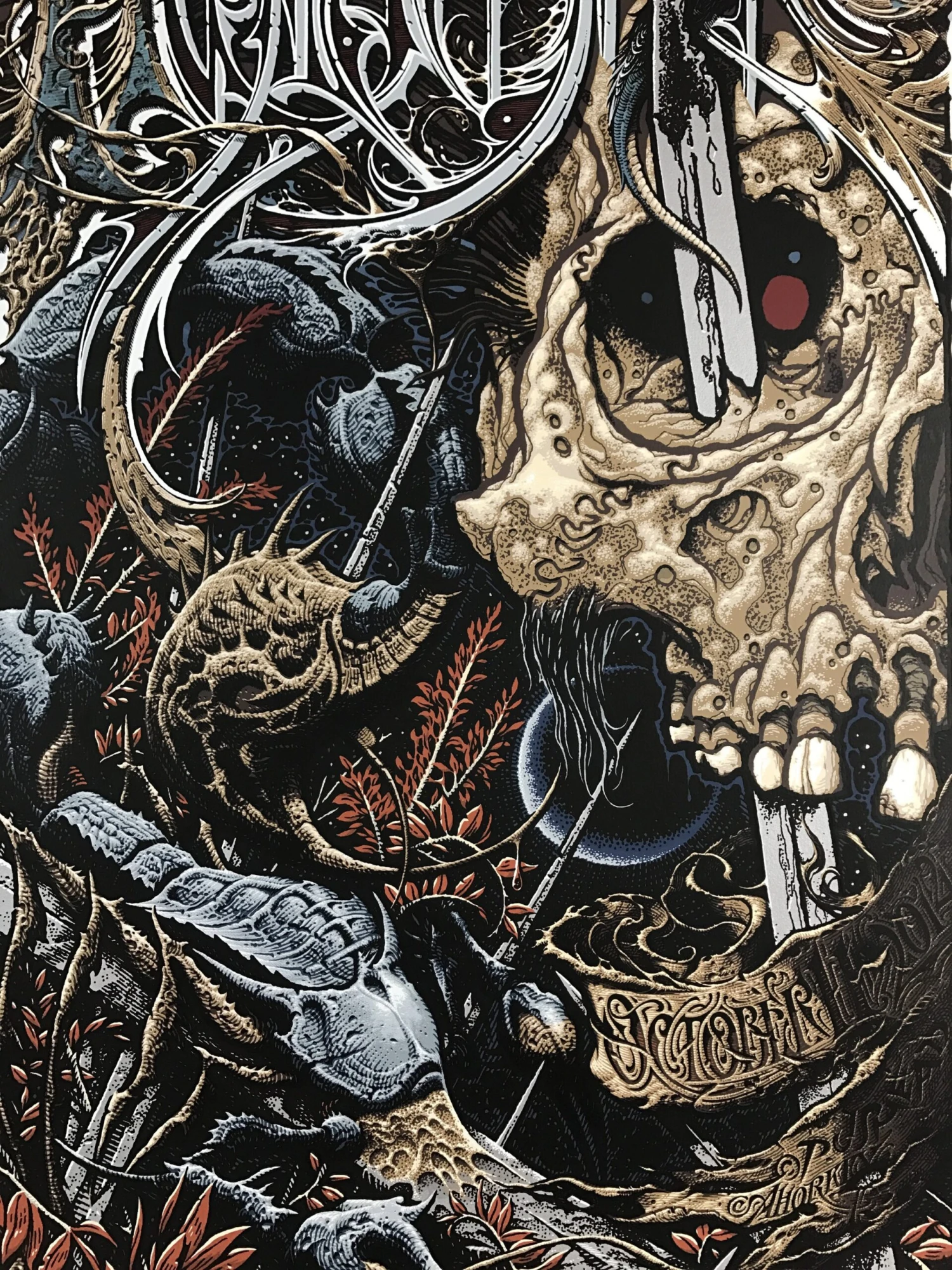Hyperstoic - 2014 Aaron Horkey Poster VACVVM Pushead 3 Hyperstoic - 2014 Aaron Horkey Poster VACVVM Pushead