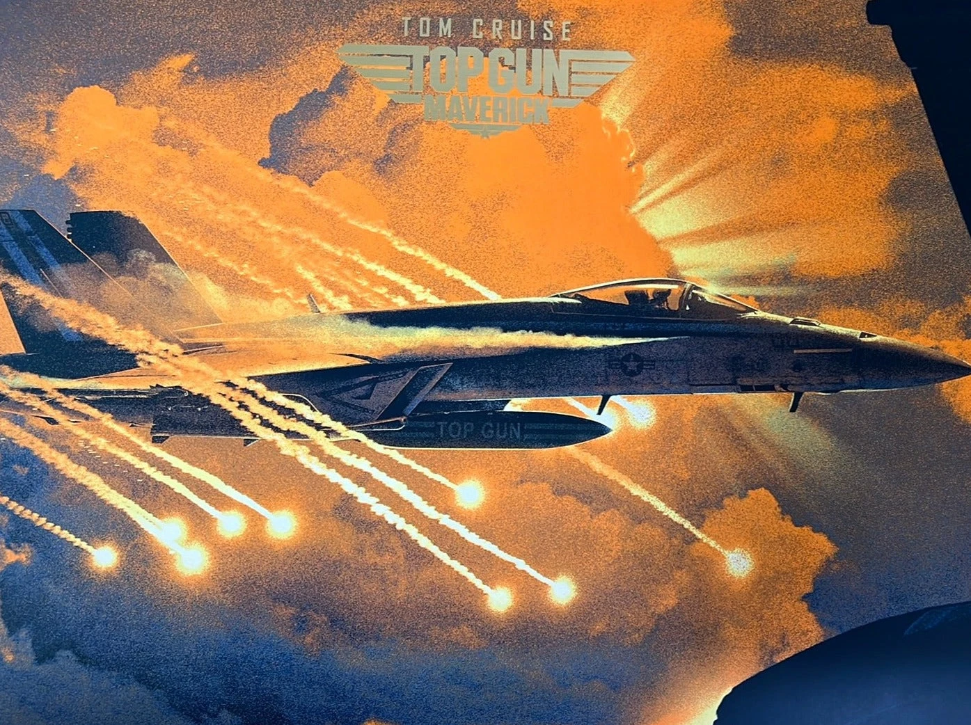 Top Gun Maverick - 2022 Juan Ramos Poster AMC Limited Ed FOIL 4 Top Gun Maverick - 2022 Juan Ramos Poster AMC Limited Ed FOIL - Image 2