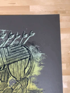 Serengeti Ghost - 2009 Dan Grzeca Poster Art Print Dark Brown -Soldout Posters image cf10ee4b 1da7 45e5 a977 7f2e980d50e1