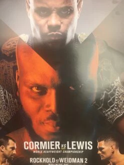 UFC 230 2018 Poster Cormier Vs Lewis & Rockhold Vs Weidman 2 -Soldout Posters image cfd7e14e 3f50 425b a11c 8096cfa555ae