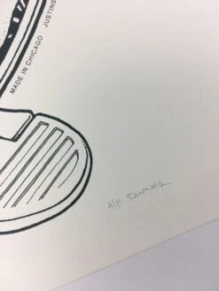 Reclaim, Erode - 2015 Justin Santora Poster Art Print Line Variant -Soldout Posters image d042f883 b733 4e85 9191 5c1650d44221