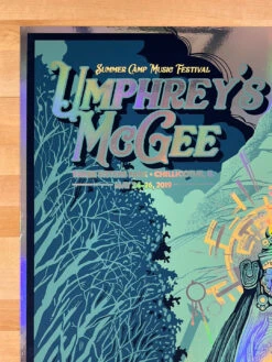 Umphrey's McGee - 2019 Half Hazard Press Poster Chillicothe, IL FOIL -Soldout Posters image d0dc9e27 72bf 466e 9d5e 1122dc76dd17