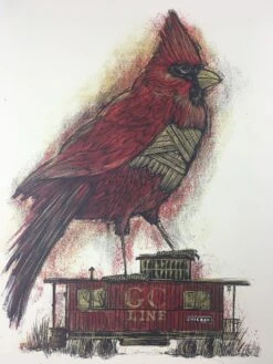 The GC Line - Dan Grzeca Poster Art Print