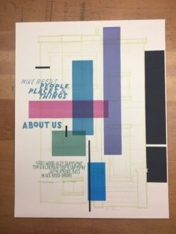 Mike Reed's Jazz Quartet - 2009 Jay Ryan Art Print -Soldout Posters image d37a7519 50fb 4738 94be 92679e33cbc0