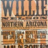 Willie Nelson - 2011 Hatch Show Print 1/21 Poster Flagstaff, Arizona