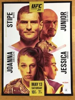 UFC 211 - 2017 Poster- Miocic Vs Dos Santos -Soldout Posters image d7261819 46bd 4178 bc8e 8ceef012607d