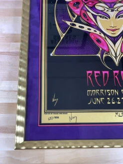 Widespread Panic - 2015 Jeff Wood Poster Red Rocks Morrison, CO FRAMED -Soldout Posters image d95def64 2da1 4359 af7c 33378146bad4