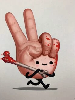 Daisy - 2019 Mike Mitchell Poster Art Print Mikeland 1st