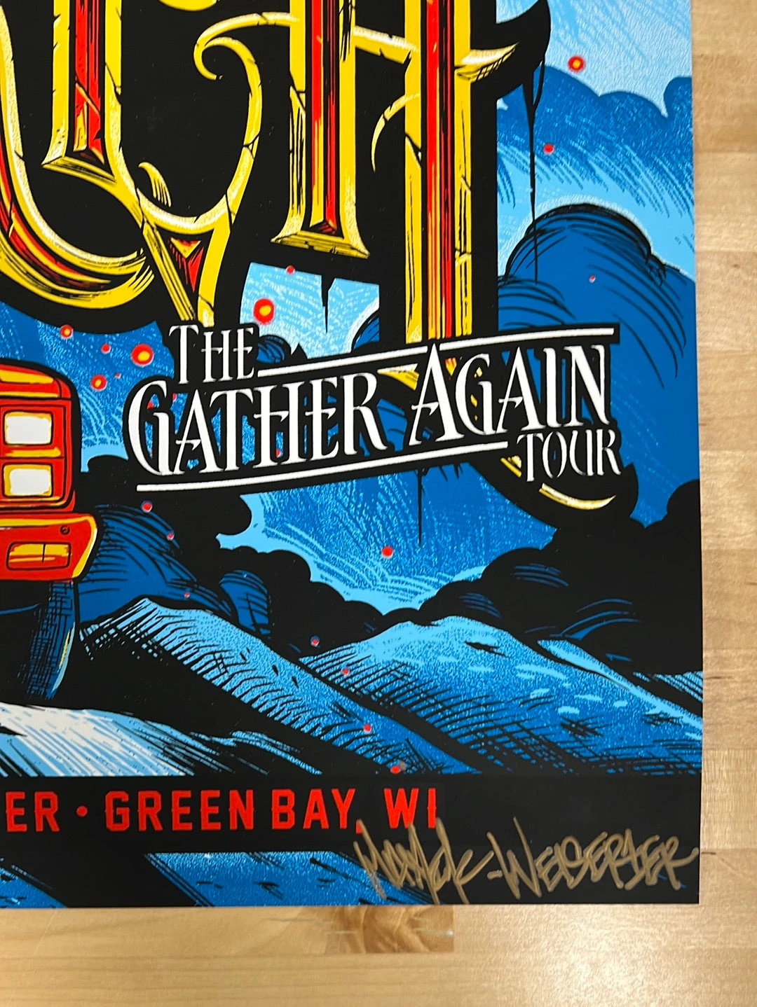 Eric Church - 2022 Maxx242 Poster Green Bay, WI 3/18 7 Eric Church - 2022 Maxx242 Poster Green Bay, WI 3/18 - Image 5