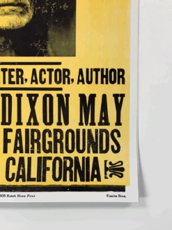 Willie Nelson - 2005 Hatch Show Print 5/5 Poster Dixon, CA May Fairgrounds -Soldout Posters image dc3b95db 4d8a 448a a09f c4ab493151d2
