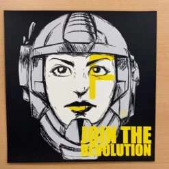 Join The Revolution - 2018 Poster Zissou Tassef Elenkoff Chicago, IL -Soldout Posters image dc71a2d0 f116 40c2 9d69 bf70dfad10ed