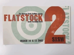 Flatstock 2 - 2003 Hatch Show Print Poster Austin, TX Austin Convention Center -Soldout Posters image dc721cf4 76f3 4c42 a4ef f6de615c7652