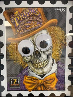 Primus - 2015 EMEK Poster Morrison, CO Red Rocks Custom FRAMED