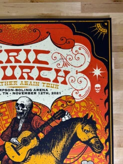 Eric Church - 2021 Status Serigraph Poster Knoxville, TN -Soldout Posters image debb5b57 412e 4c54 8743 05981ff01f5a