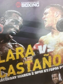 Boxing - 2019 Poster Lara Vs Castano -Soldout Posters image dedb8006 2006 4bf5 8df1 a9c133cee1ce