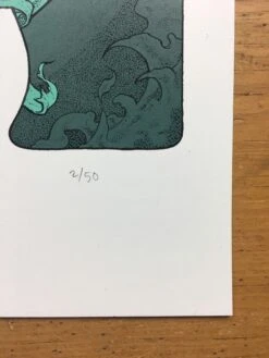 Pig Lady - 2008 John Dyer Baizley Poster Teal -Soldout Posters image df2bcfc2 b32f 4068 97d6 583a28d1135c