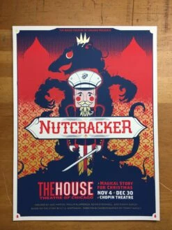 Nutcracker - 2016 Delicious Design League Poster Chicago, IL The House Theatre O -Soldout Posters image e4868e8d c900 4a4c a3aa ffe0a6cd0176